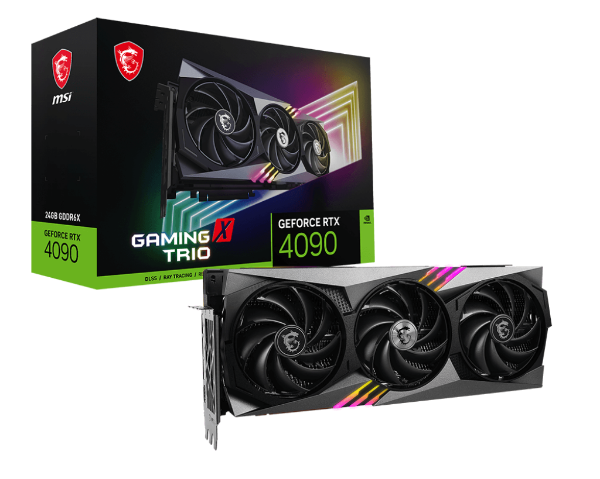 圖片 微星 GeForce RTX 4090 GAMING X TRIO 24G 顯示卡