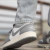 圖片 NICEDAY 現貨 AIR JORDAN 1 Low 復古灰 奶油底 男女 553558 053 / 553560 053