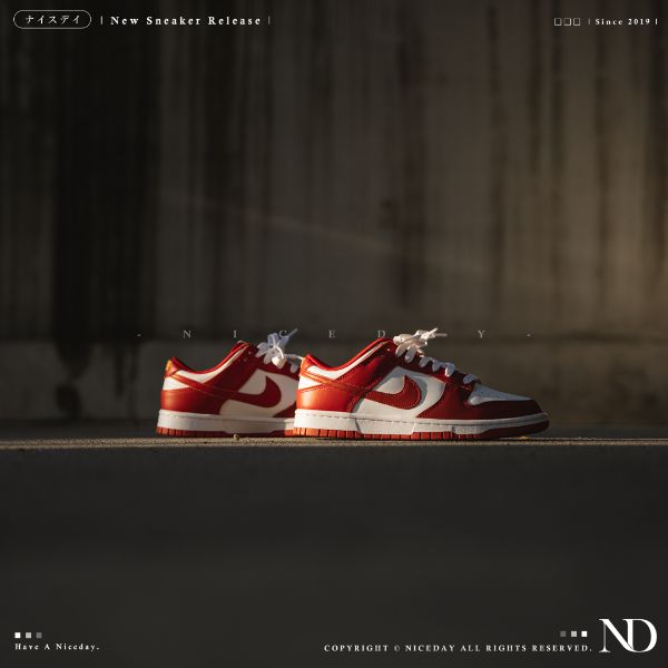 圖片 NICEDAY 現貨 Nike Dunk Low 大學紅 黃標 復古 DD1391 602