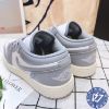 圖片 帝安諾 - 實體店面 NIKE Air Jordan 1 Low 復古 煙灰 淺灰 奶油底 灰白 553560-053