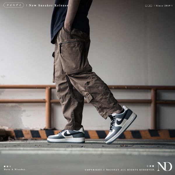 圖片 NICEDAY 代購 Nike Air Force 1 灰黑 煙灰 FD9063 100