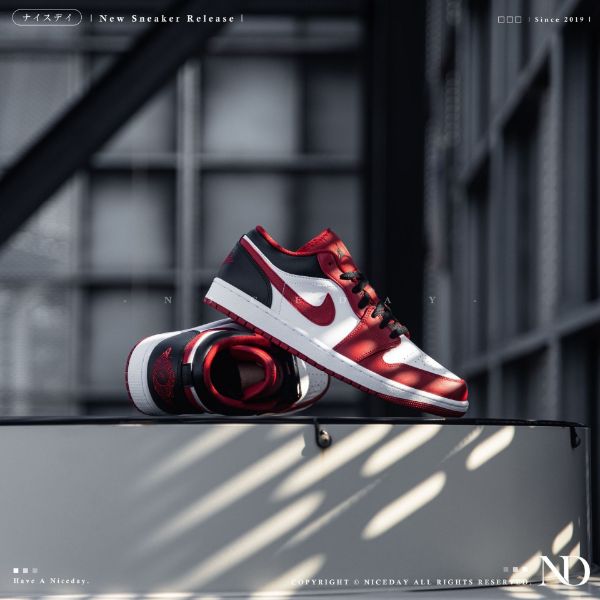 圖片 NICEDAY 現貨 Nike Air Jordan 1 Low 一代 芝加哥 553558-163