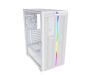 圖片 MONTECH 君主 SKY ONE LITE WHITE 內含12cm風扇*3/面板ARGB燈條/TYPE-C/鋼化玻璃 電腦機殼