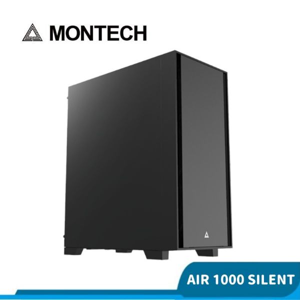圖片 MONTECH 君主 Air 1000 SILENT 靜音版 內含12cm風扇*3/靜音材質 電腦機殼