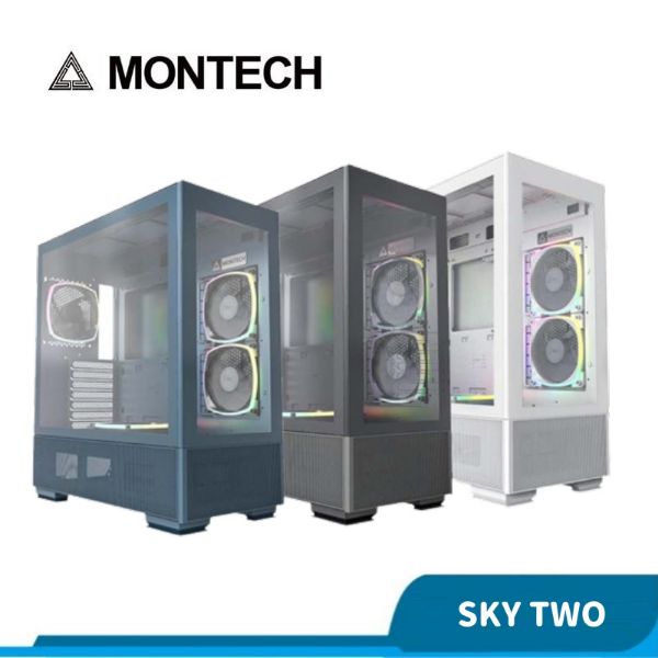 圖片 MONTECH 君主 SKY TWO 玻璃透側 電腦機殼