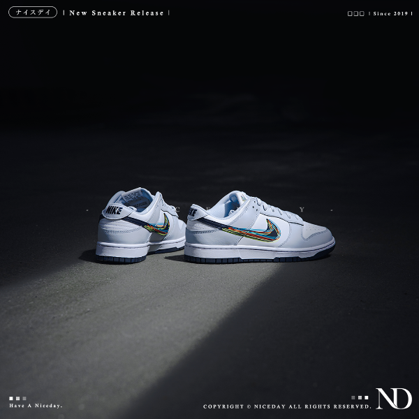 圖片 NICEDAY 代購 Nike Dunk Low 3D RAINBOW 彩虹 DV6482 100
