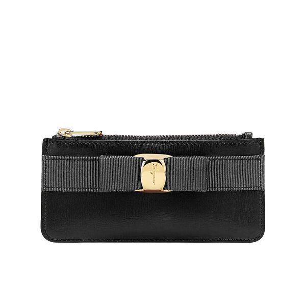 圖片 Salvatore Ferragamo VARA 蝴蝶結卡夾/卡包 22E010734494 001