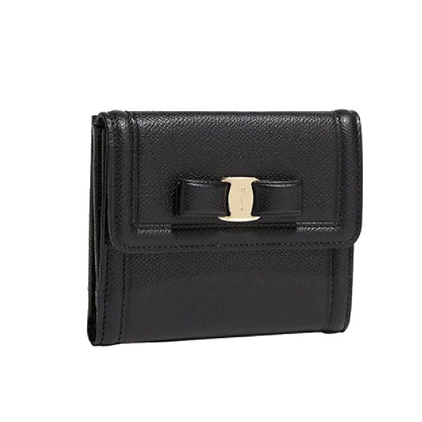 圖片 Salvatore Ferragamo VARA 蝴蝶結法式錢包/中夾   22C911673755 001