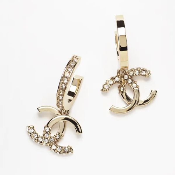 圖片 CHANEL 香奈兒 環圈耳環 金屬 金色 AB9453B09560NL010
