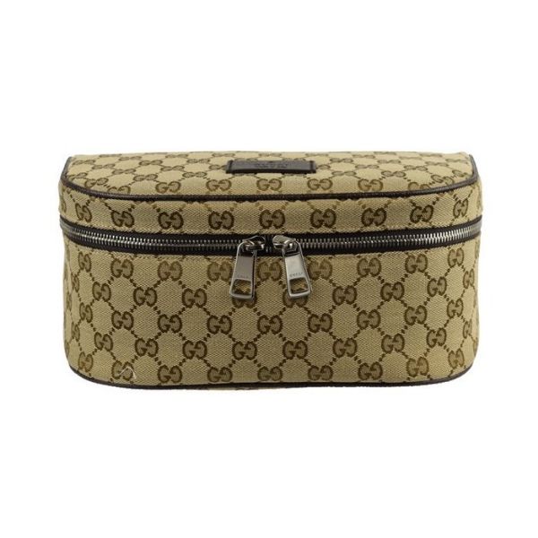 圖片 GUCCI 雙G 大號腰包 斜背包 GG圖案米色棕色 630915JY9KN9886