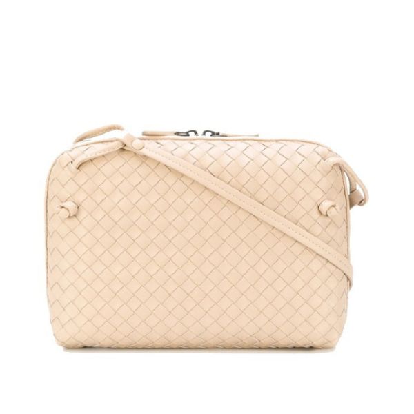 圖片 BOTTEGA VENETA BV貝殼包 米白色肩背包 245354 V0016