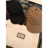 圖片 Gucci 滿版黑色 卡其色 超流行 棒球帽 老帽