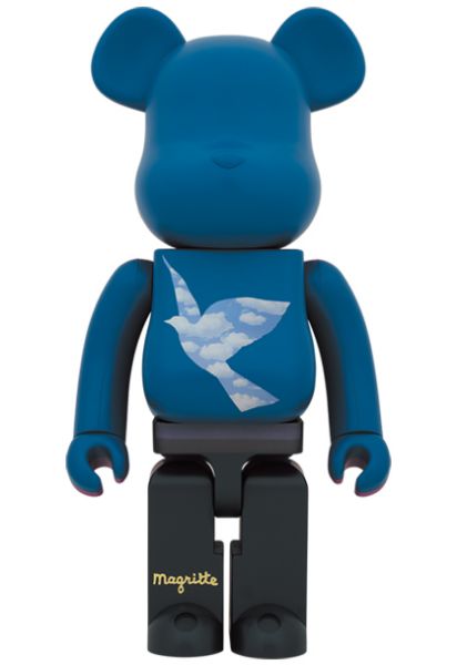圖片 bearbrick René Magritte 1000%
