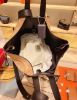 圖片 Loewe 小牛皮拼麂皮 Hammock 小款吊床包 橡木色/深金色
