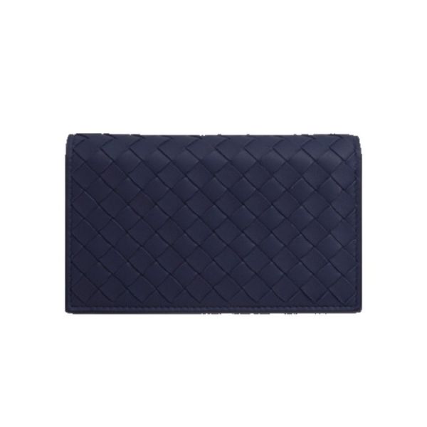 圖片 BOTTEGA VENETA BV 男款寶藍色三層卡夾 156823 V001N 4156