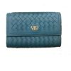 圖片 BOTTEGA VENETA BV 女款藍綠色中夾  547259 VO0B9 4508
