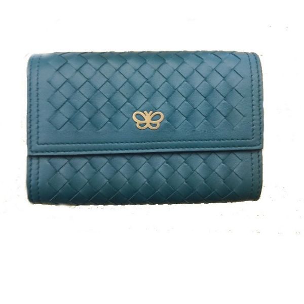 圖片 BOTTEGA VENETA BV 女款藍綠色中夾  547259 VO0B9 4508