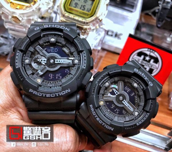 圖片 G-SHOCK x BABY-G 35週年 鑽石 紀念對錶組
