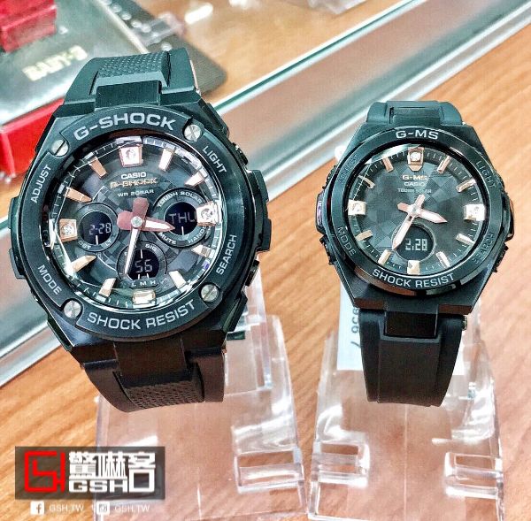 圖片 G-SHOCK x BABY-G 2019豬年 鑽石 紀念對錶組