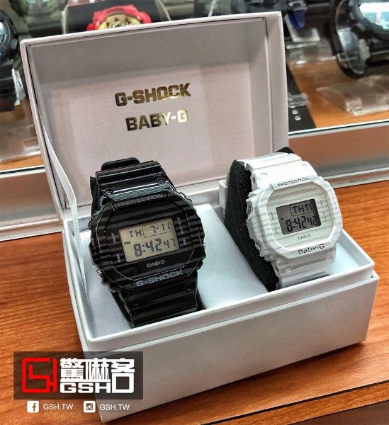 圖片 2019年 七夕情人對錶組 G-SHOCK x BABY-G 斑馬系列 SLV-19B-1