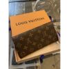 圖片 Louis Vuitton LV 經典老花 內裏粉紅色 扣子長夾