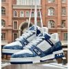 圖片 Louis Vuitton LV TRAINER 牛仔藍 配色 球鞋
