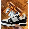 圖片 Louis Vuitton LV TRAINER 球鞋 黑白牛仔配色
