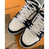 圖片 Louis Vuitton LV TRAINER 球鞋 黑白牛仔配色