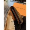 圖片 Louis Vuitton LV 經典 焦糖色 絕版 鎖頭設計 女生短夾