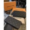 圖片 Louis Vuitton Lv經典老花 黑色 經典款 拉鏈男士長夾