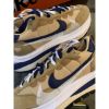 圖片 Nike x Sacai VaporWaffle 聯名 雙勾 麂皮 拼接 解構 奶茶色 球鞋 預購