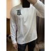 圖片 Burberry 經典大TB logo設計 白色薄長袖T恤上衣 特價