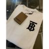 圖片 Burberry 經典大TB logo設計 白色薄長袖T恤上衣 特價