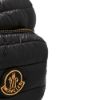 圖片 MONCLER KILIA SMALL 金色金屬LOGO 尼龍水桶包 黑色  5L00004M2176 999BLACK
