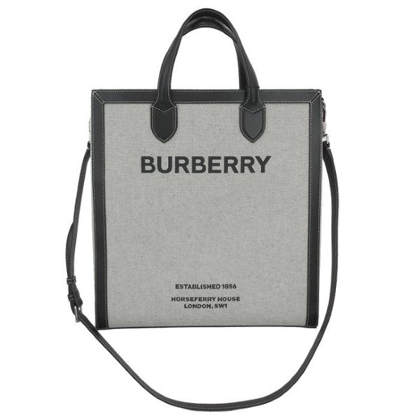 圖片 BURBERRY 灰色手提袋/肩背包  8037936 BLACK