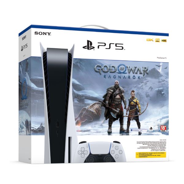 圖片 【SONY 索尼】PS5 主機 戰神：諸神黃昏 同捆組 現貨