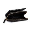 圖片 TORY BURCH KIRA CHEVRON 小羊皮短夾 黑色 90344 001