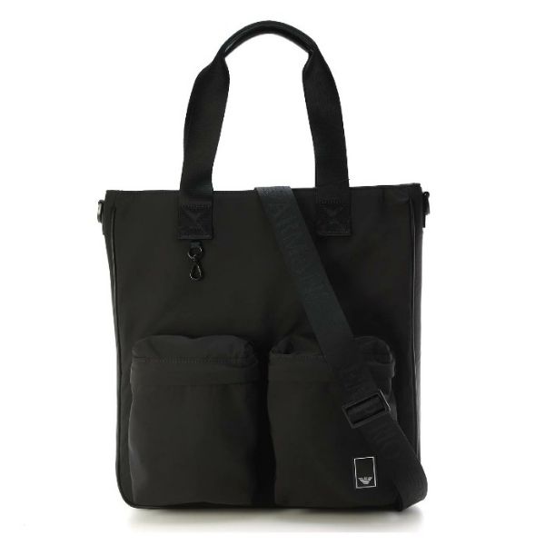 圖片 EMPORIO ARMANI 公事包斜背包 黑色  Y4N127 YJJ8V