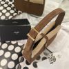 圖片 SAINT LAURENT LE 5 À 7 咖色絨面羊毛皮 Hobo Bag