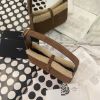 圖片 SAINT LAURENT LE 5 À 7 咖色絨面羊毛皮 Hobo Bag
