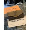 圖片 Louis Vuitton LV 經典拼接配色 老花滿版設計 女生扣子長夾