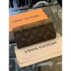 圖片 Louis Vuitton LV 經典拼接配色 老花滿版設計 女生扣子長夾
