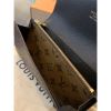 圖片 Louis Vuitton LV 經典拼接配色 老花滿版設計 女生扣子長夾