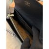 圖片 Louis Vuitton LV 經典拼接配色 老花滿版設計 女生扣子長夾