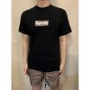 圖片 Supreme x burberry 聯名款 經典字母Logo格紋設計 BoxLogo T短袖T恤