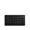 圖片 BOTTEGA VENETA BV 經典長夾 內有金屬拉鍊零錢袋 黑色  666935 VCPP3 8425