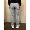 圖片 Dsquared2 D2 水泥灰 刷色 刀割 刷破款 窄管直筒牛仔褲
