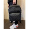 圖片 Louis Vuitton LV 經典 黑色老花滿版設計 男生後背包