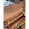 圖片 Louis Vuitton LV 經典 粉紅色、咖啡色老花 拉鍊、扣子長夾