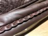 圖片 Bottega Veneta Ebano Intrecciato Nappa Maxi 羊皮編織包 烏木棕色